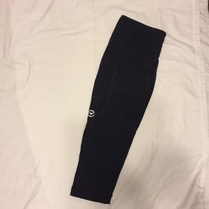 Virus workout Capri Cropped tights leggings black